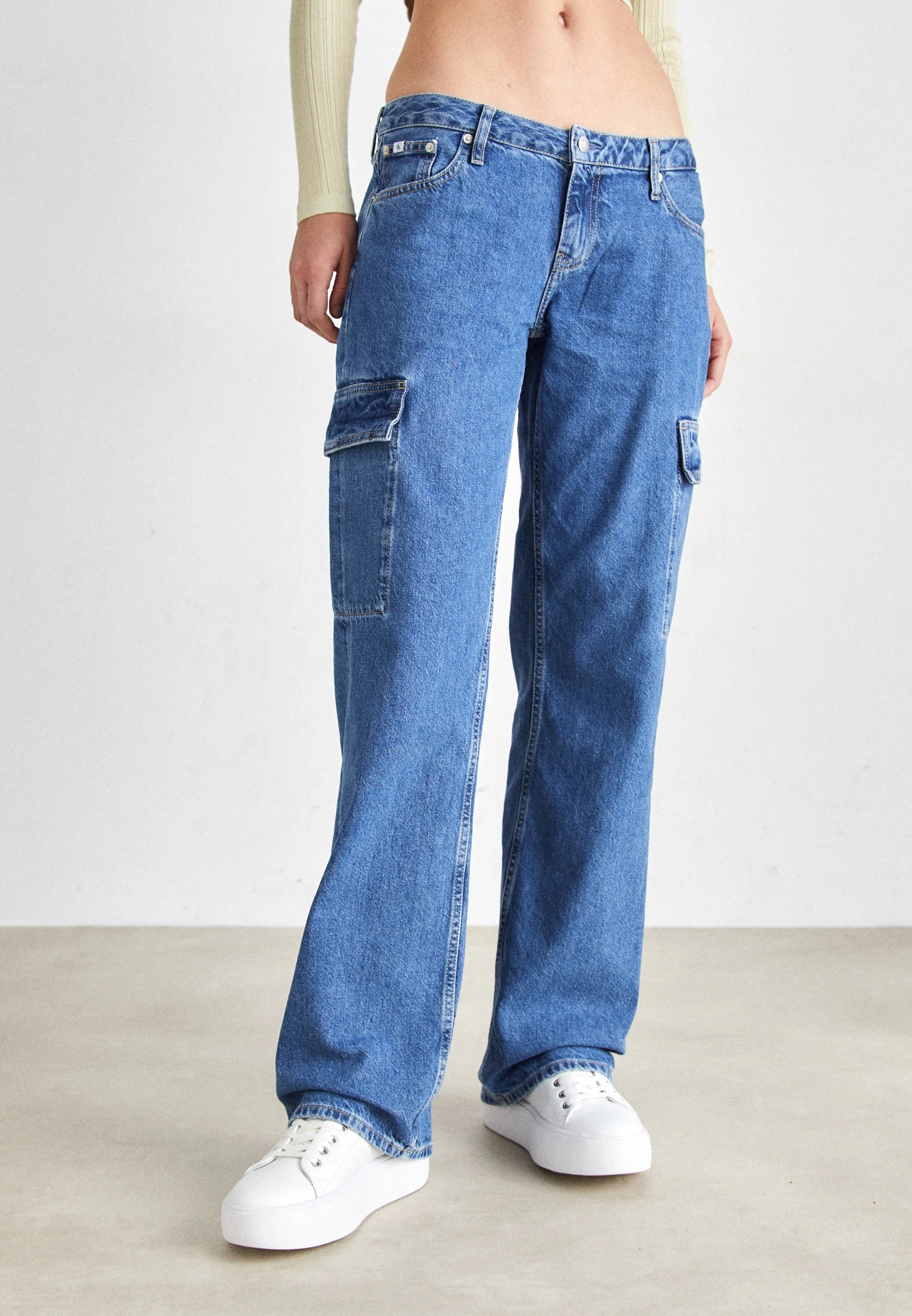 Calvin Klein Jeans EXTREME LOW RISE BAGGY - Relaxed fit jeans