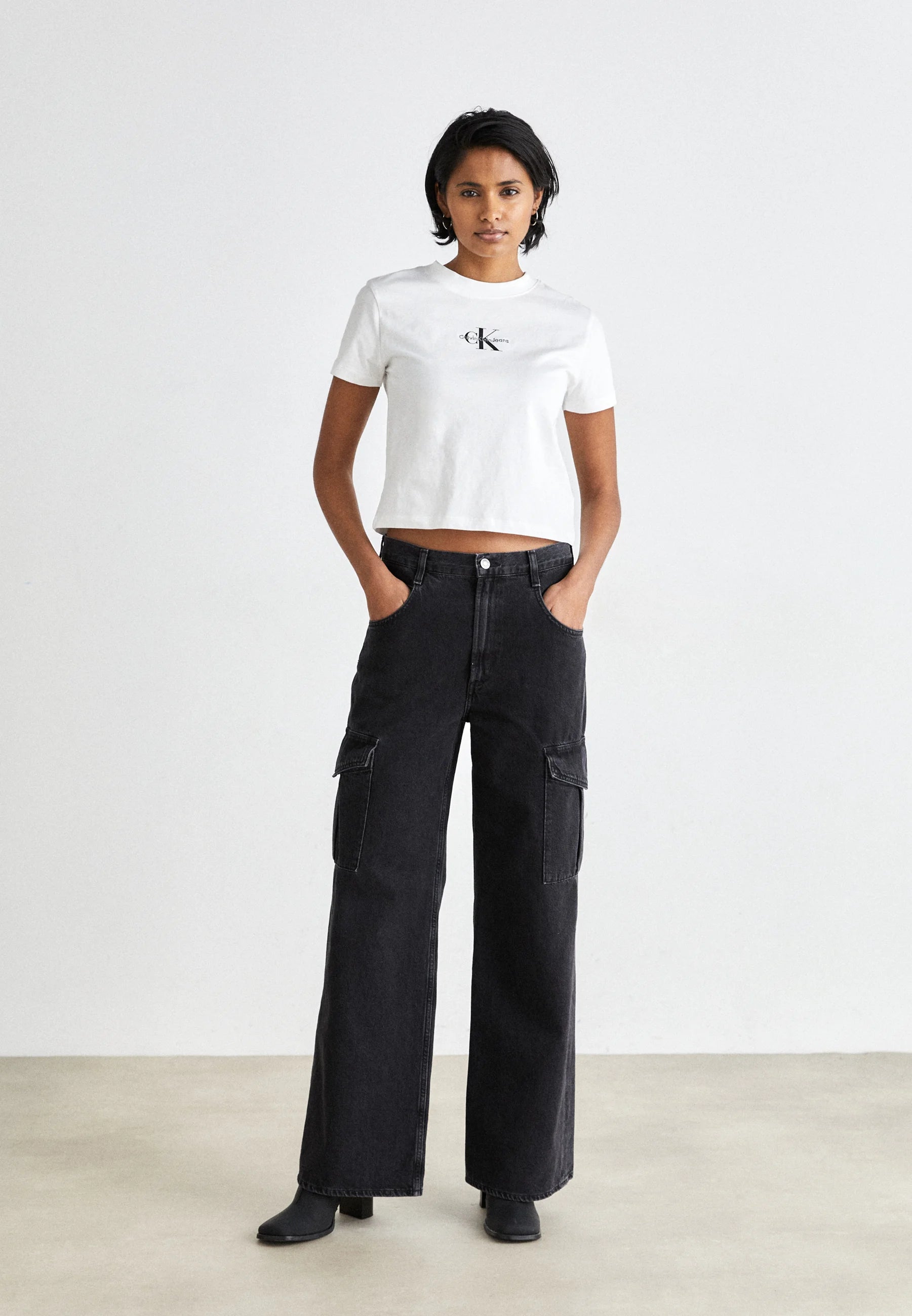 Calvin Klein Jeans MONOLOGO - Printed T-shirt